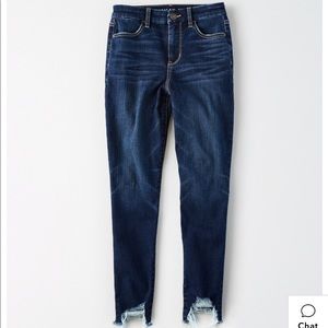 Curvy AE High Waisted Cropped Jegging